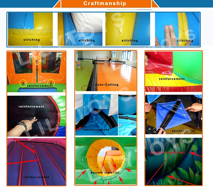 Amusement Park Slide for Sale 20m Inflatable Water Slide