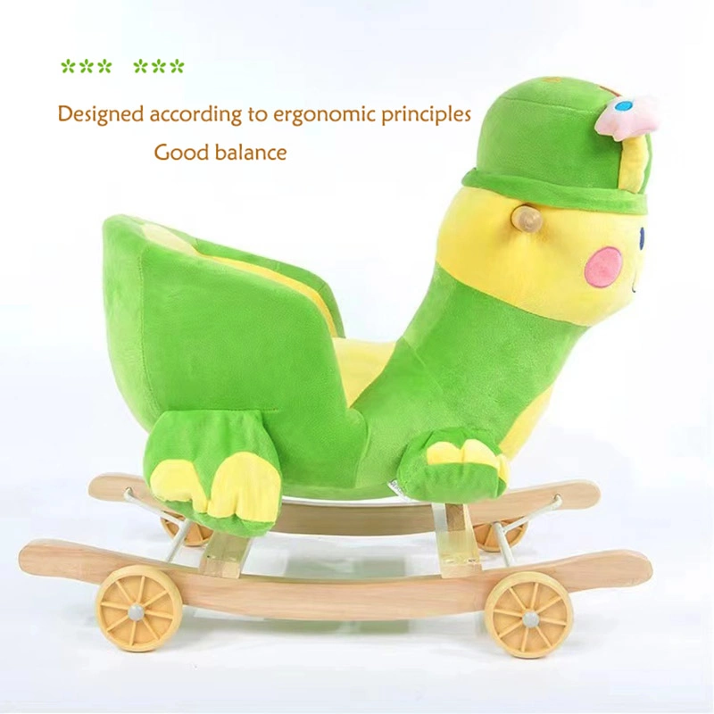 Plush Toy Caterpillar Baby Products Rocking Horse Car Wooden Rocking Chair