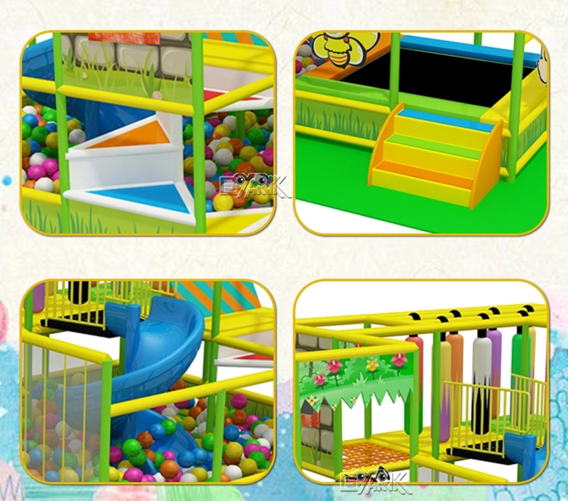 Big Bungee Trampoline Park Kids Trampoline Children and Adults Without Protective Net New Customized Design Commercial Indoor