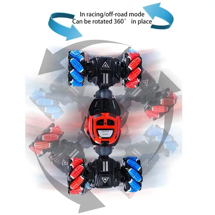 2.4GHz 360-Degree Double Sided Rotation Drift Car for Children with Cool Lights