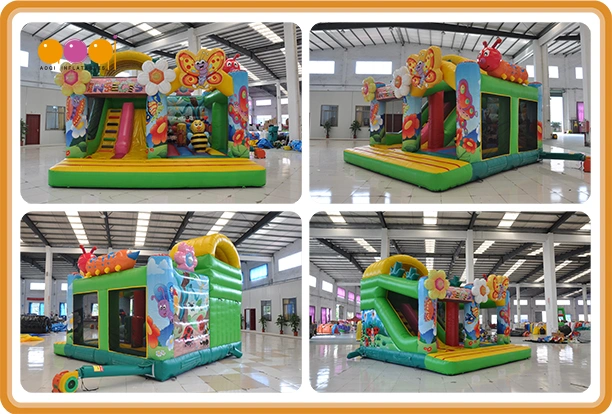 Popular Jumpers Inflatables Custom Made Bouncy Trampoline for Children