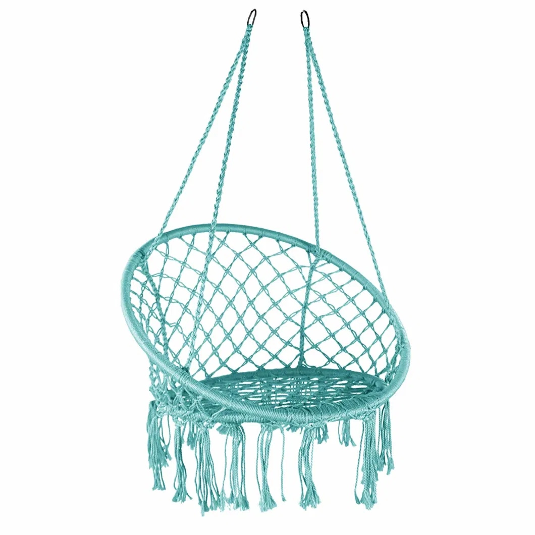 Knotted Cotton Rope Garden Patio Swing Kids Toy Factory
