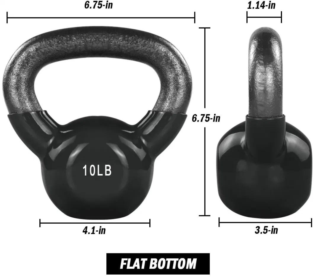 Storage Workout Hot Sale Circular 10kg Weight Dumb Kettle Bell