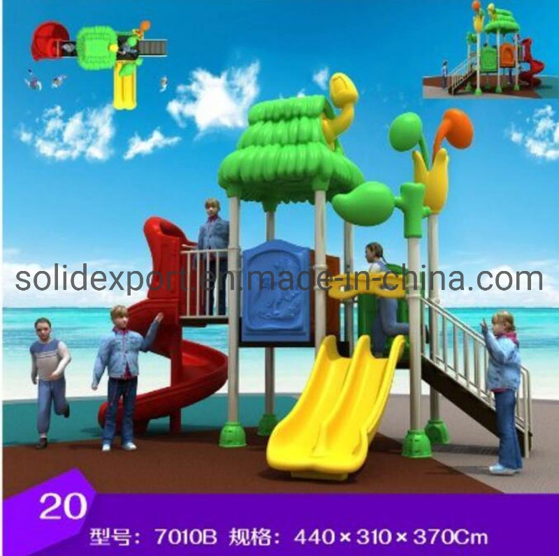 Kindergarten Park Outdoor Large Scale Combined Spiral Slide for Kids