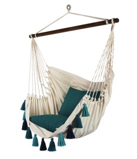 New Pompon Hanging Hammock Swing