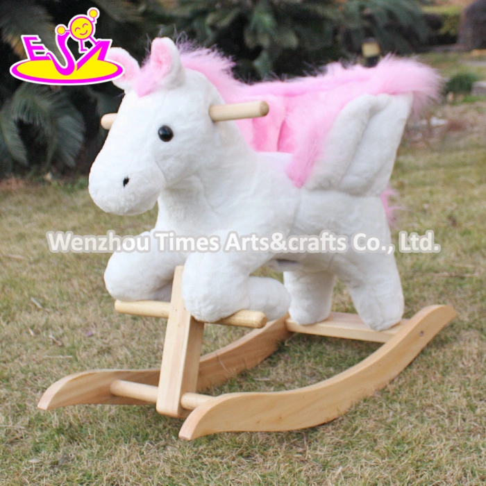 New Wooden Balance Rocking Horse, Popular Wooden Rocking Horse, Kids&prime; Wooden Rocking Horse Toy, Wood Rocking Horse W16D072