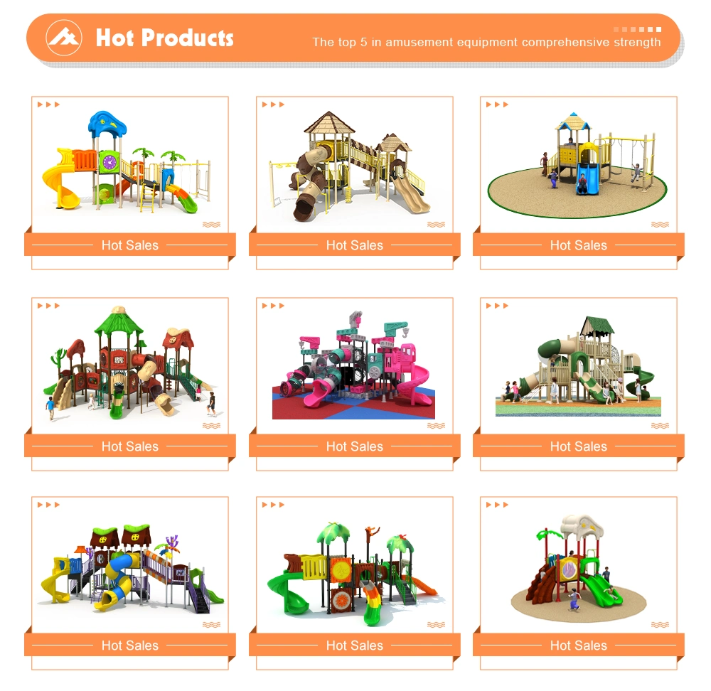 Public Slide Outdoor Playground Equipment Play School Spiral Slide for Kids