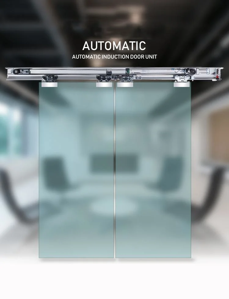 Commercial Glass Door Opener with Sensor Automatic Glass Sliding Door Operator
