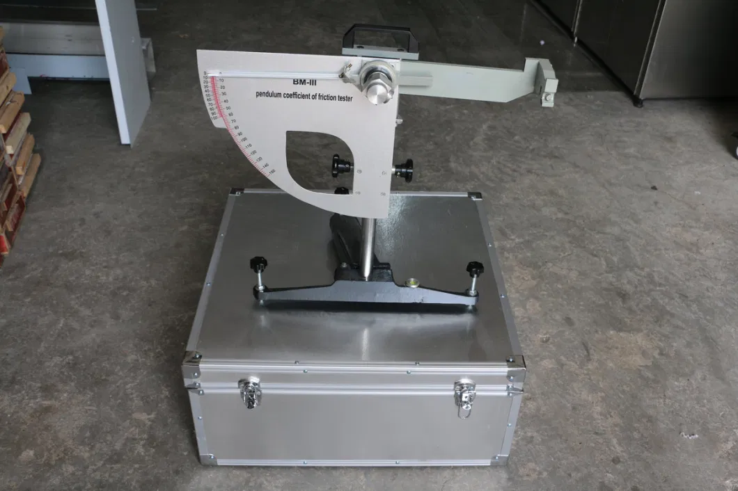 Pendulum Skid Resistance and Friction Coefficient Tester for Road Surface Test