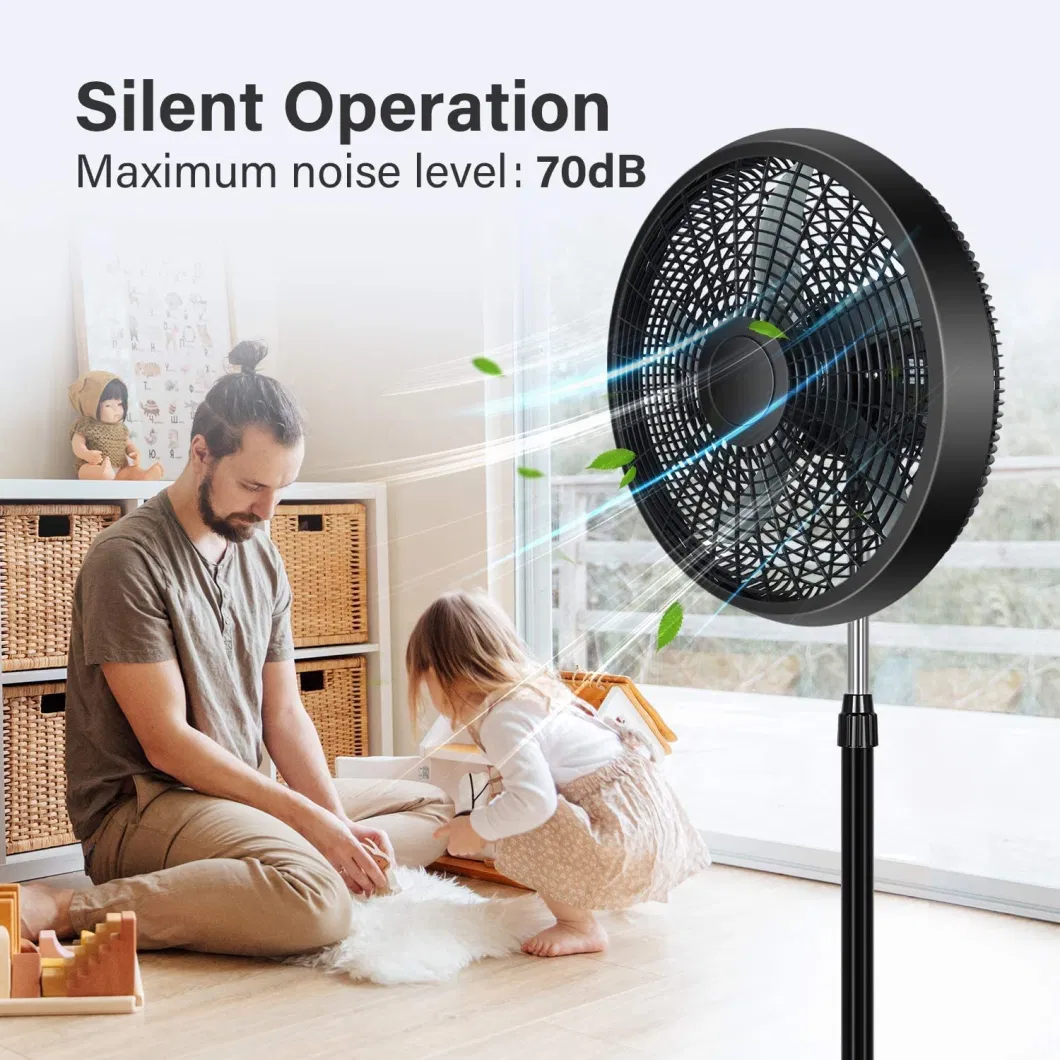 18 Inch 5as Blades Oscillation Wall Blower Fan for Home