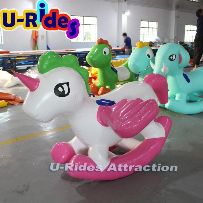 Inflatable Rocking Horse Big Toy Horses For Fun
