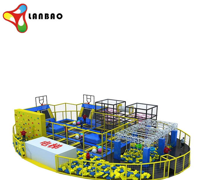 Trampoline Park Indoor Entertainment for Children