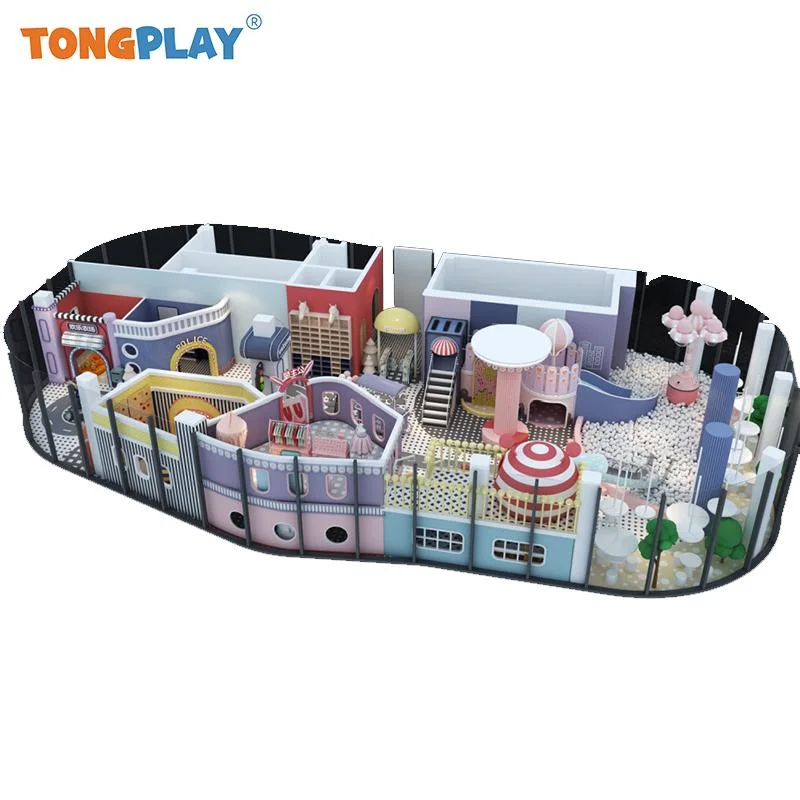 Soft Play Equipment Indoor Plastic Toy Entertainment Toddler Playground Kids Climbing Frame Playset
