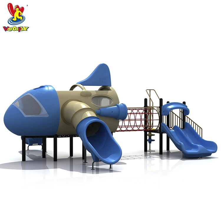 Aircarft Playground Toy Water Park Play Indoor Games Plastic Slide Kids Air Plane Toy Other Amusement Park Products Outdoor Children Playground Equipment