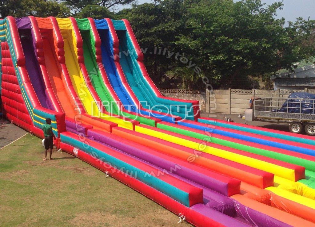 Beach Inflatable Hippo Water Slide with Pool Inflatable Water Slide for Kids and Adults
