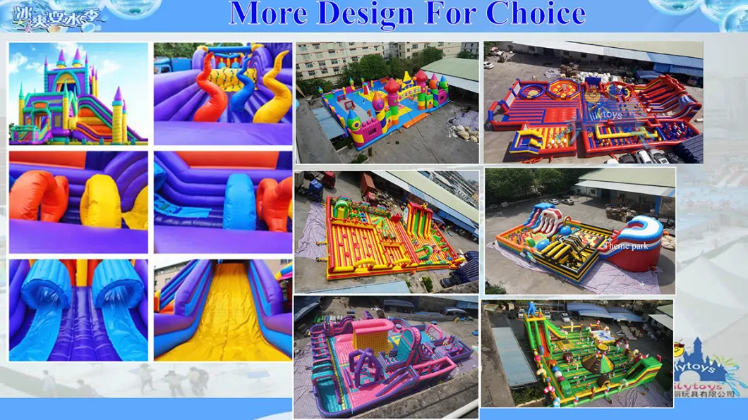 Lilytoys Newest Outdoor and Indoor Inflatable Theme Park Fun Playground