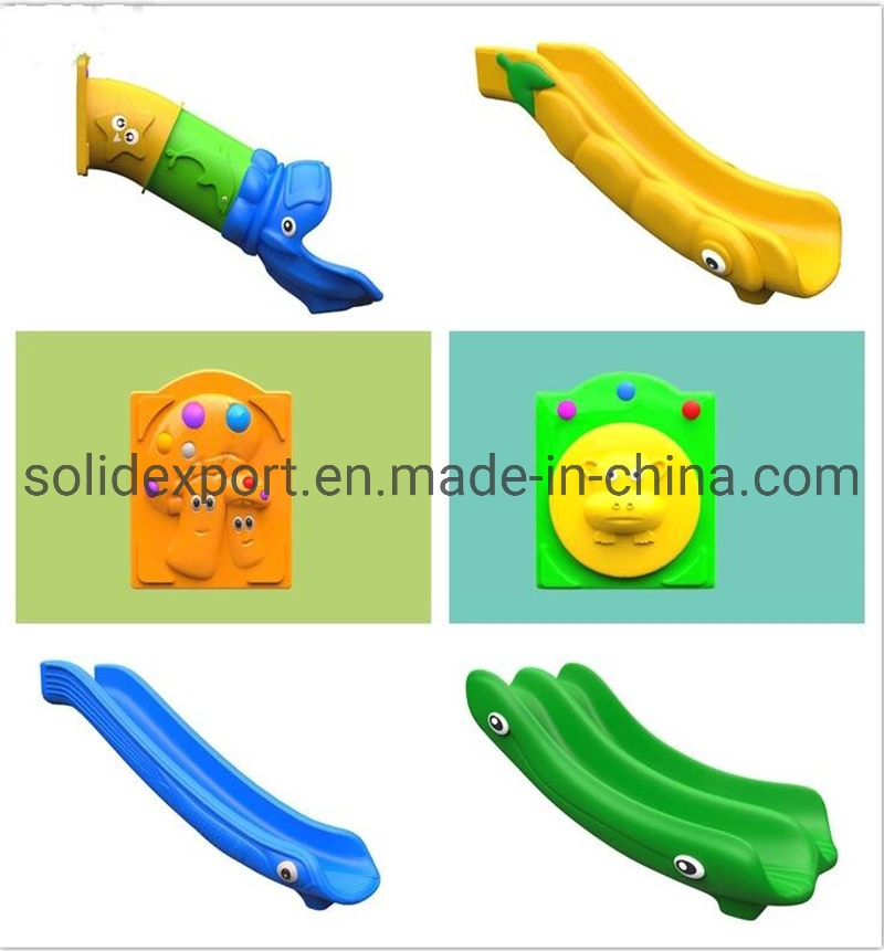 Kindergarten Park Outdoor Large Scale Combined Spiral Slide for Kids