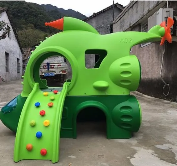 Natural Outdoor Play Equipment Outdoor Wooden Slide Kids Outdoor Playground