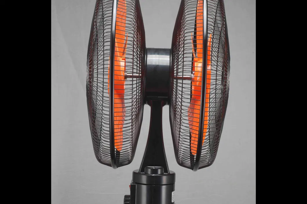 360 Degree Oscillation Outdoor Stand Fan with Two Sided and Two Blades.