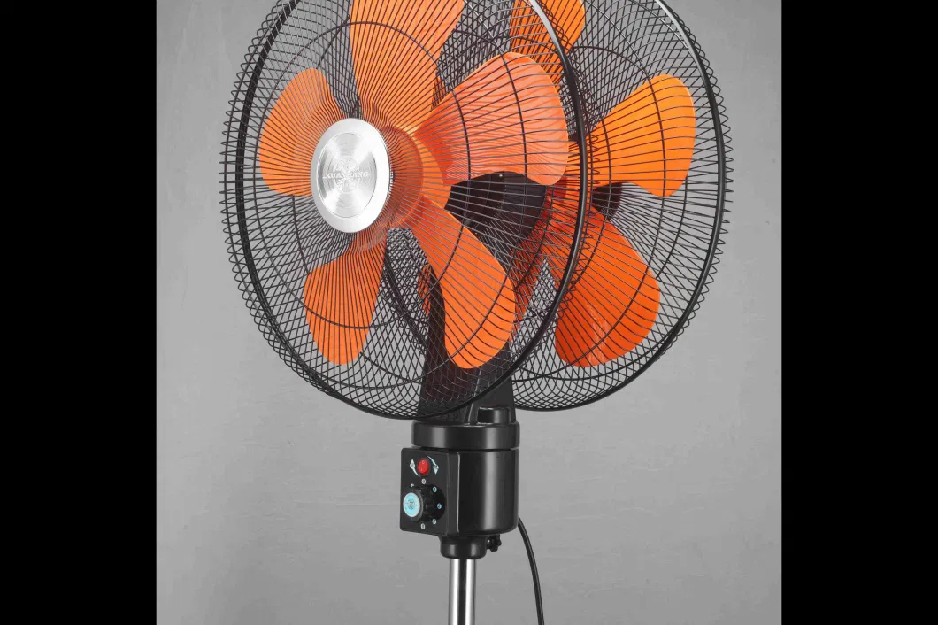 360 Degree Oscillation Outdoor Stand Fan with Two Sided and Two Blades.