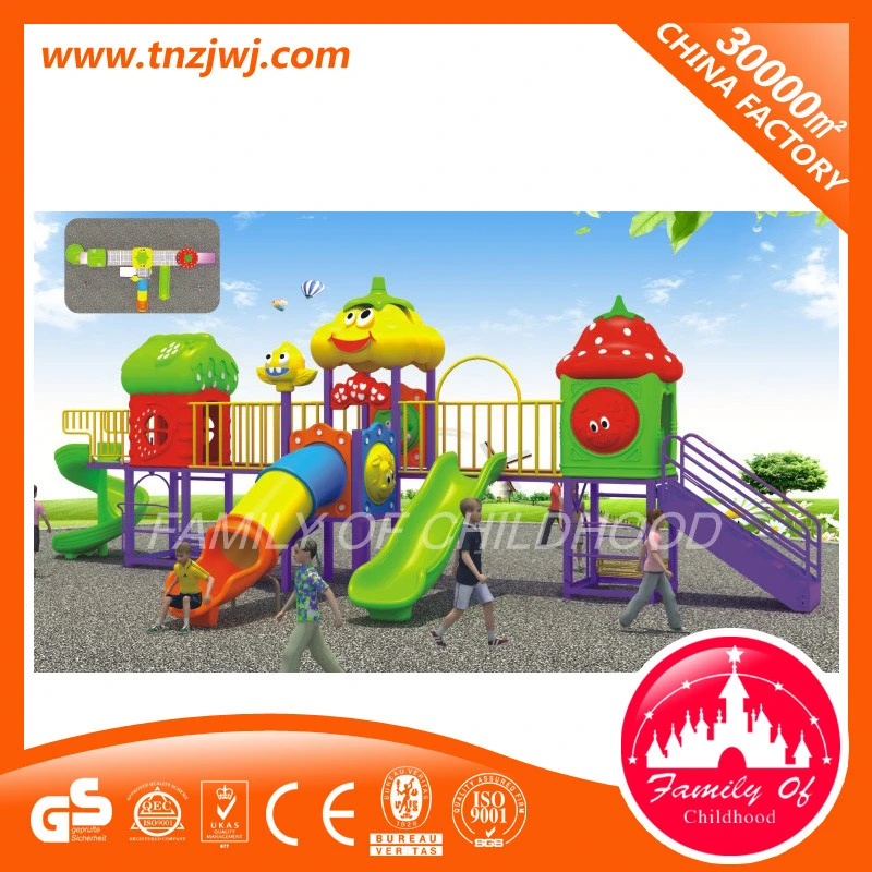 Plastic Playground Material Outdoor Play Slide