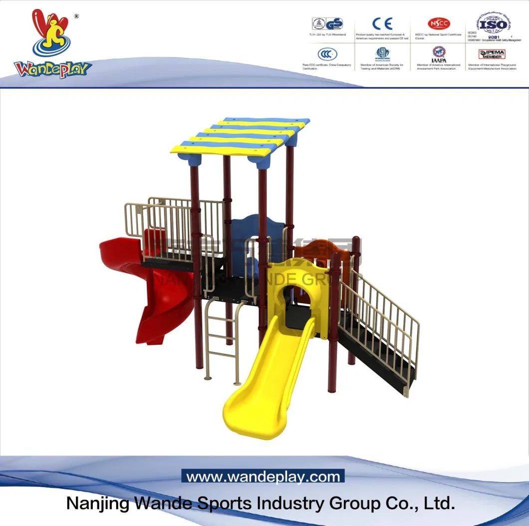 Wandeplay Amusement Park Children Outdoor Playground Equipment with Wd-Zd010