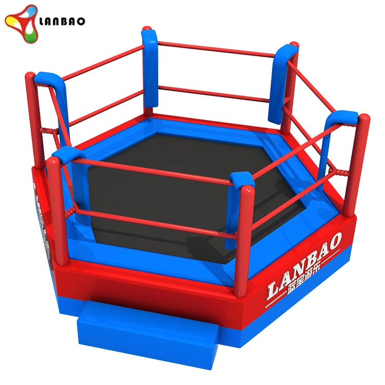 Kids Small Hexagonal Trampoline Park