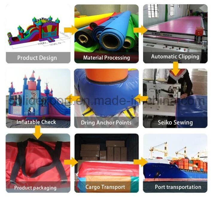 Exciting Playground Inflatable Jumping Castle Cartoon Inflatable Jumper Trampoline