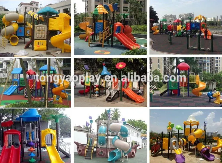 Outdoor Playground Equipment with Tube Slide (TY-70261)