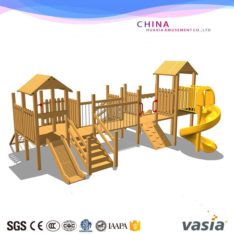 Wood Outdoor Playground Equipment for Children