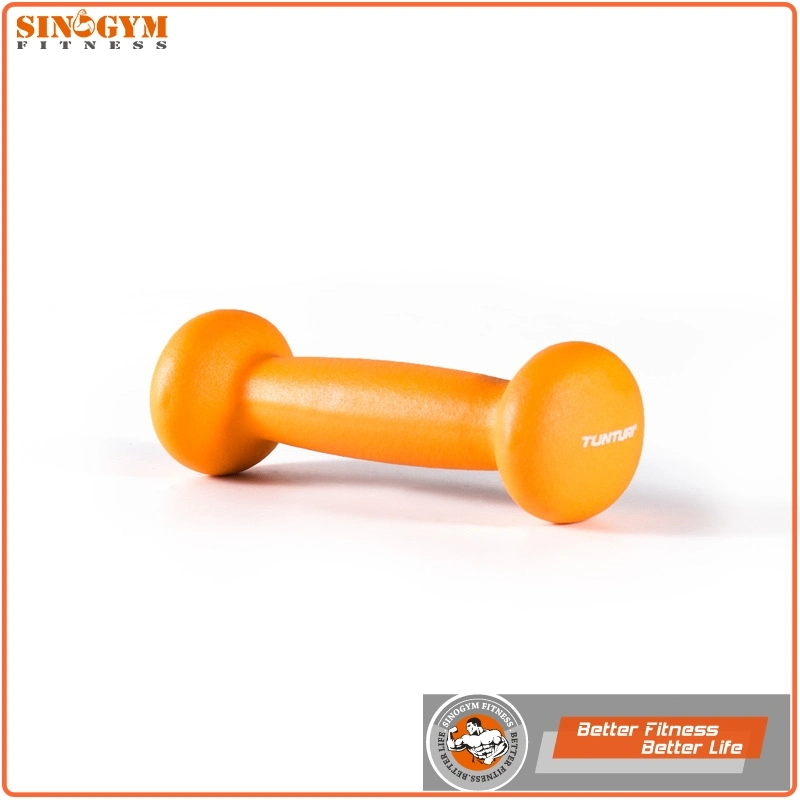 Neoprene Coated Straight Handle Oval End Dumbbell