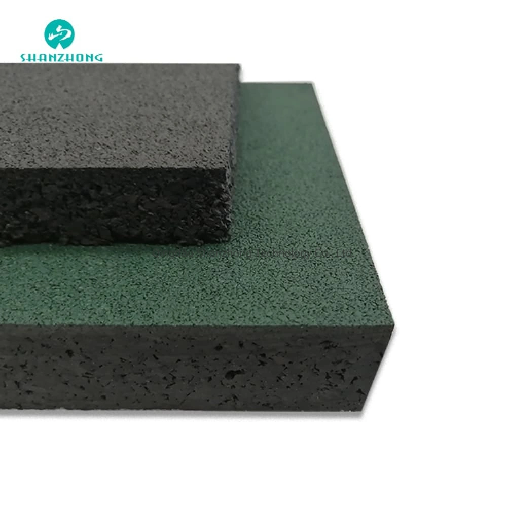 Impact-Resistant Safe Shock Absorption and Sound Insulation Rubber Flooring Mat