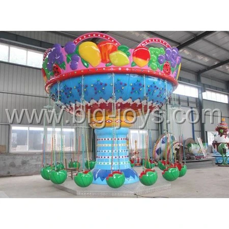 Luna Park Carnival Games Umbrella Double Flying Swing Twister Rotating Amusement Ride