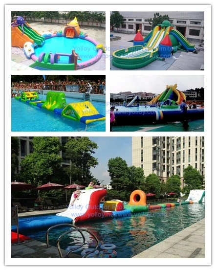 Inflatable Jump Water Trampoline Series Splash Padded Water Bouncer