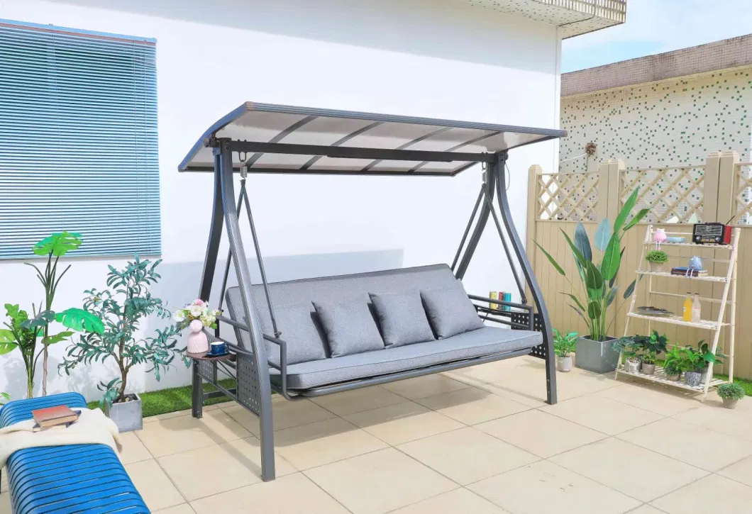 Outdoor Swing Leisure Villa Balcony Garden Aluminum Garden Waterproof Sun Protection Outdoor Home Pendulum