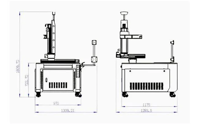 Automatic Hardware Bathroom Multi-Station Four-Five-Six-Axis Platform Galvanometer Double Pendulum Optical Fiber Continuous Laser Welding Machine
