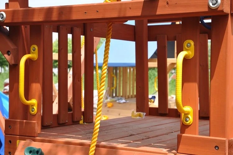 Outdoor Indoor Playground Children Wooden Child Baby Backyard School Play Kids Slide Swing Set