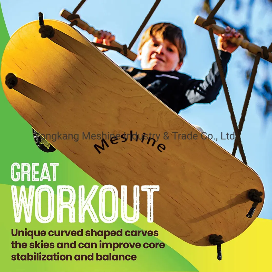 Children&prime; S Wooden Swing Indoor and Outdoor Infant Toy Swing Children&prime; S Outdoor Playground Equipment Swing Board Frame