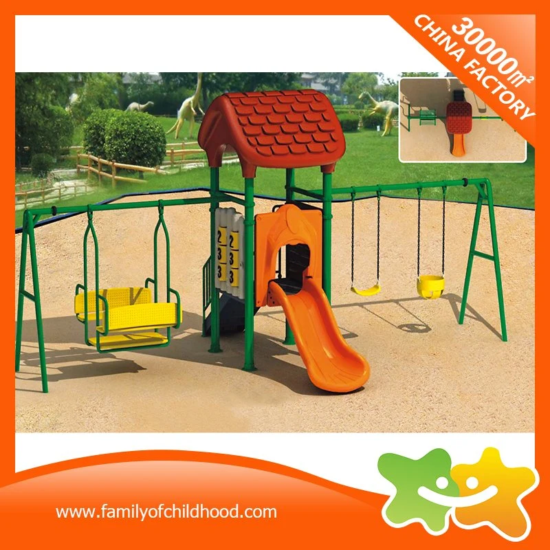 Multifuction Outdoor Amusement Equipment Swings with Slide