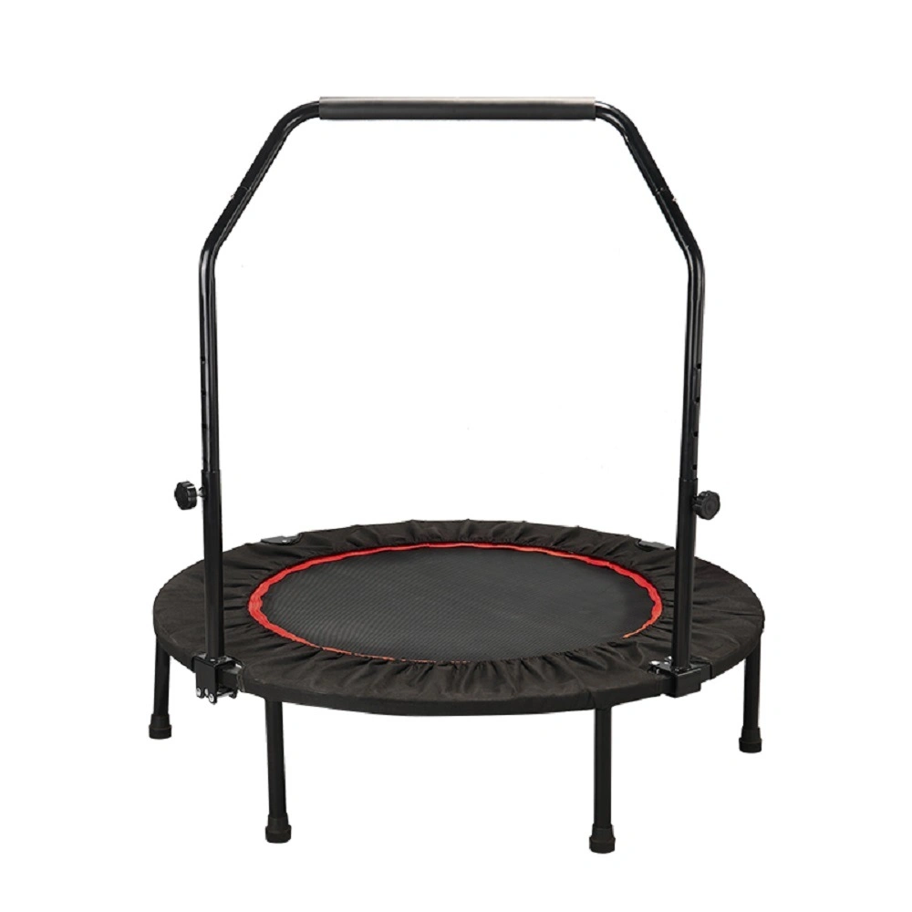 Folding Trampoline with Handle Bar Safe Padded Frame Cover for Children Kids Adult Bl16230