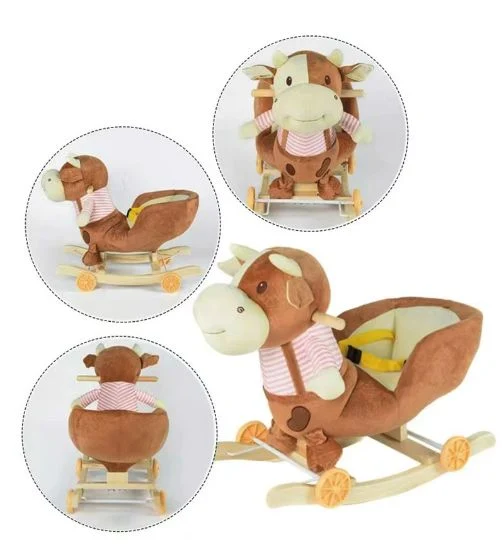 Plush Toy Wooden Rocking Chair Baby Products Rocking Horse Car