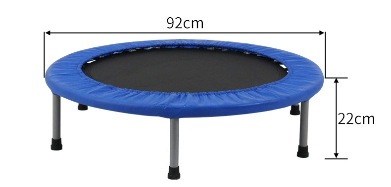 Indoor Home Outdoor Durable Rebound Spring Children Bungee Mat Jumping Fitness Kid Trampoline Without Enclosure