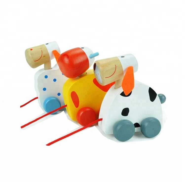 Wholesale Funny Kids Baby Children Mini Wooden Toys Cars