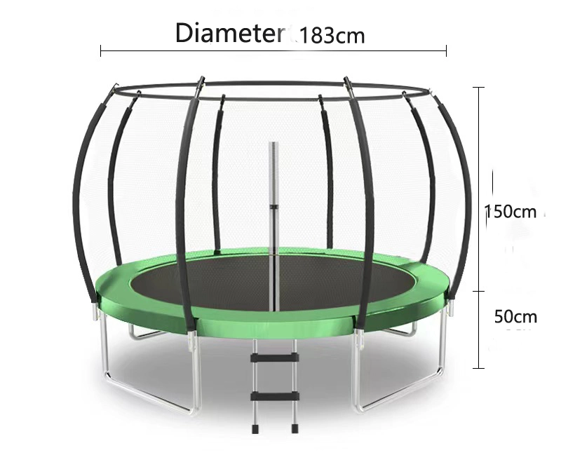 Outdoor Recreational Trampoline with Net