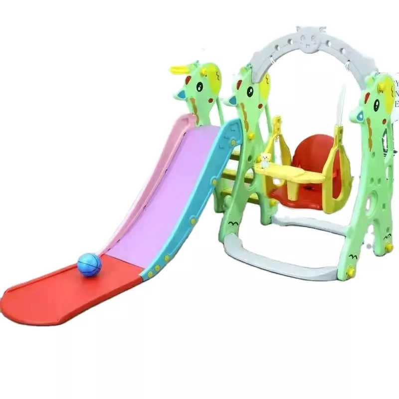 Multifunctional Climbing Frame Kids Indoor Play House Baby Playroom Playground Plastic Swing and Slides for Children Sliding Toy