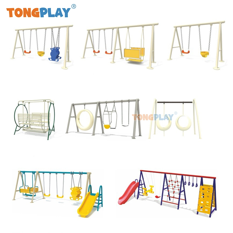 Outdoor Playground Swing Set Outdoor Customized Swing Kids Playground Equipment Garden Swing