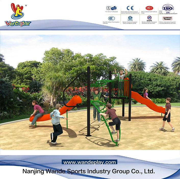 Amusement Park Playground Equipment Structures Outdoor Plastic Slide