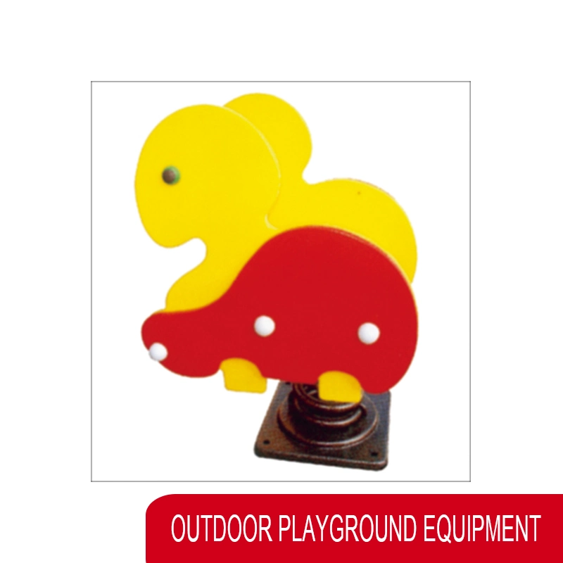 2023 New Outdoor Kids Plastic Board Spring Rocking Horse on Springs