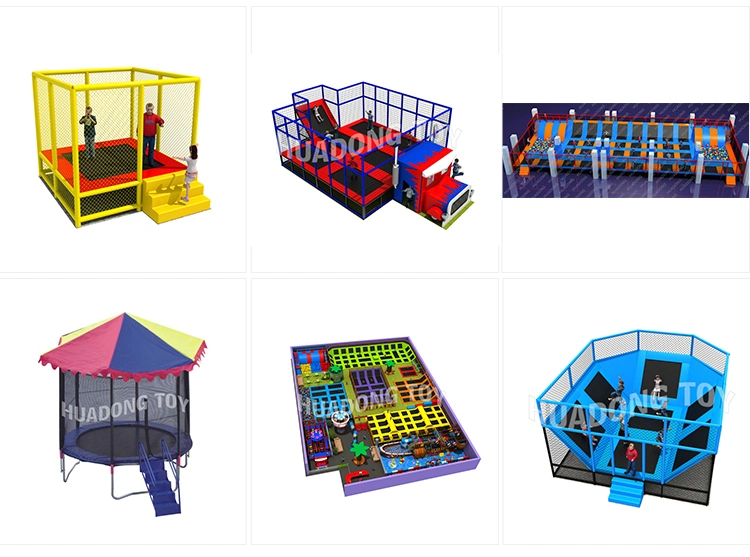 Assessed Supplier Amusement Park Air Bouncer Inflatable Trampoline