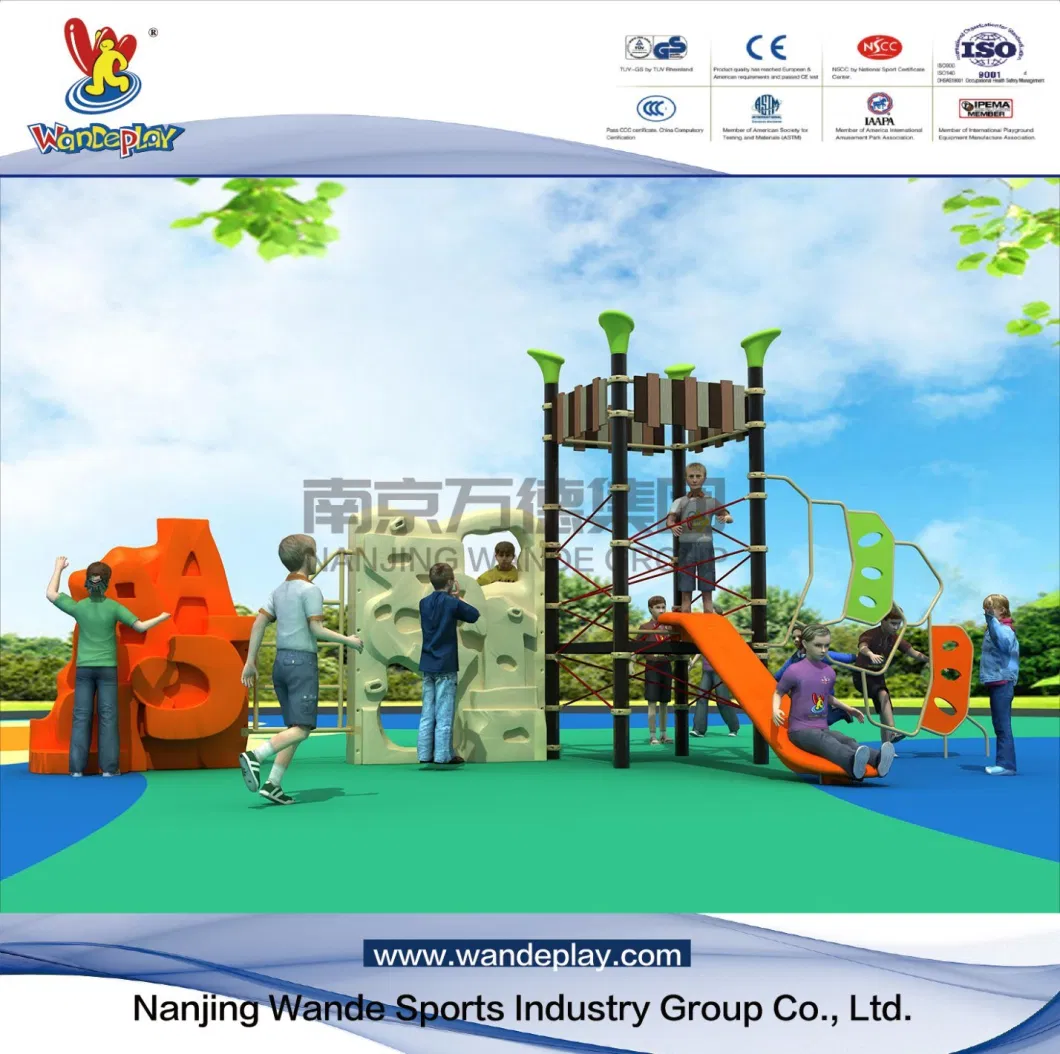 Residential Kid Outdoor Playground Equipment Slide for Sale
